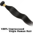 thumbnail image 2 of SEGO Brazilian Deep Wave Curly Human Hair 4 Bundles Straight Loose Wave 100% Unprocessed Virgin Hair Kinky Curly Hair Extensions Natural Black, 2 of 8