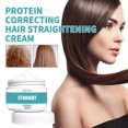 thumbnail image 2 of Protein Hair Straightening Cream, Silk & Gloss Hair STYLING Cream 100g NEW, 2 of 5
