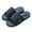 Navy, variant on Shower Shoes for Women Men Comfortable House Slides Cushioned Open Toe Bathroom Slippers