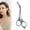 Colorfu, variant on Eyebrow Trimmer Scissors with Comb, Stainless Steel Precision Brow Cutter for Women Men