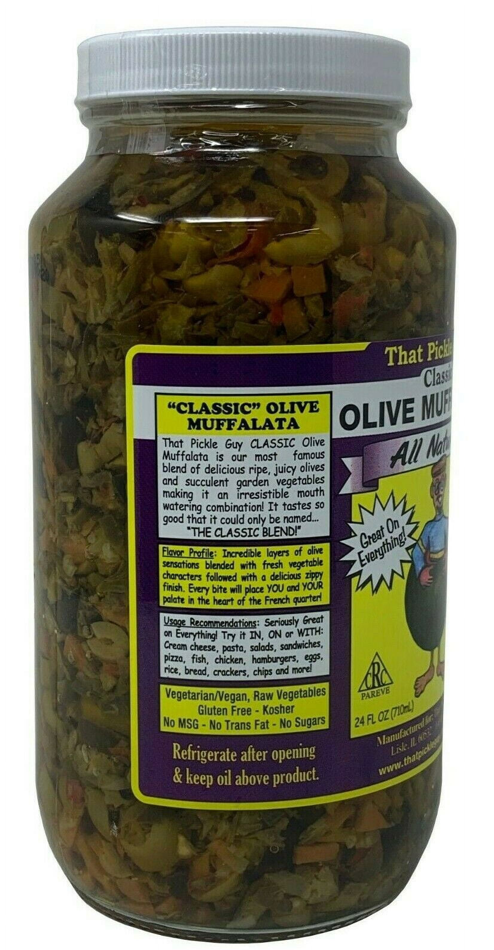2 Pack That Pickle Guy Classic Olive Muffalata (2 X 24oz)