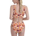 thumbnail image 5 of High Waisted Bikini Sets For Women, Skull Rock Record Swimsuits Tummy Control, Two Pieces Bathing Suit, 5 of 8
