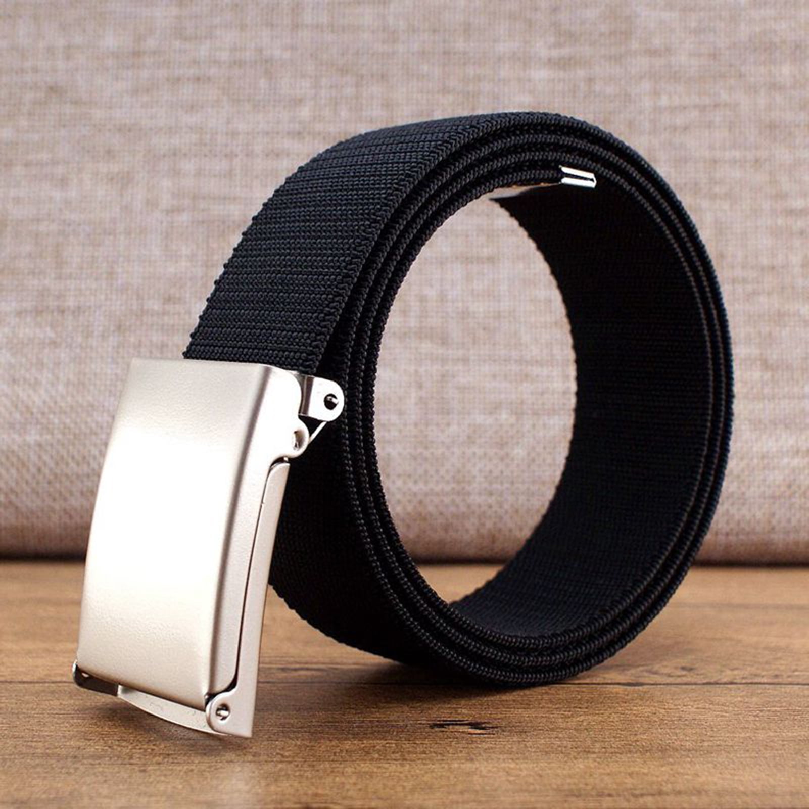 OS (one size) signature canvas unisex belt COACH BELT F38838 38mm signature roller grey size OS one  main image 2
