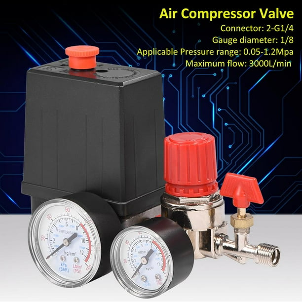 EBTOOLS Air Compressor Pressure Switch,Small Air Compressor Pressure
