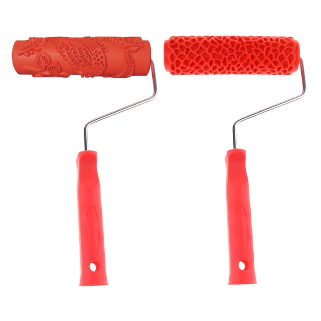 2Pcs 7 " De Pincel De Rodillos De a De Bricolaje Con Herramienta De Decoración De Dormitorio Zulema Pintura Rodillo Cepillo Artesanía