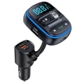 thumbnail image 1 of T77 Wireless Fm Transmitter Radio Adapter Car Kit Qc3.0/Pd30w Fast Charging Hands-Free Calling Support U Disk Black, 1 of 4