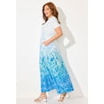 thumbnail image 3 of Catherines Women's Plus Size Scoopneck Maxi Dress, 3 of 6