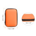thumbnail image 2 of Unique Bargains Portable Storage Carrying Bag Orange 4.33 x 2.95 x 1.57 Inch, 2 of 5