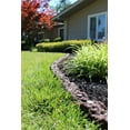thumbnail image 4 of Rubberific Landscape Edging, 4' Brown Cobblestone Rubber Flower Garden Edging Border (4 Pack), 4 of 9