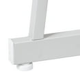 thumbnail image 4 of HomGarden 58” L-Shaped Computer Desk MDF Reversible Corner Gaming Writing Desk Adult White, 4 of 11