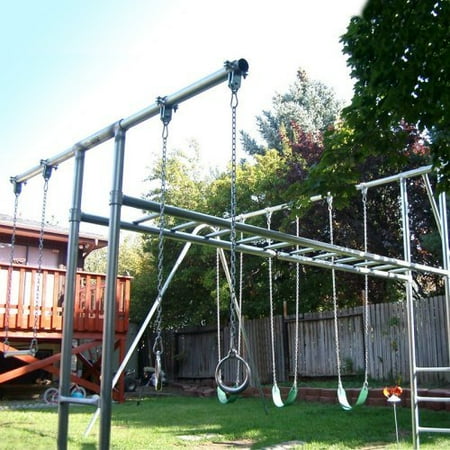 Component Playgrounds Abby Metal Swing Set