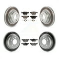 thumbnail image 1 of Transit Auto - Front Rear Coated Disc Brake Rotors And Semi-Metallic Pads Kit For 2012 BMW X1 xDrive28i With 300mm Diameter Rotor KGF-102215, 1 of 2
