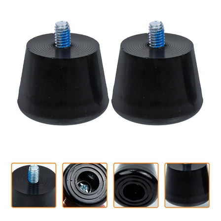 LEORX 1 Set of Replaceable Skate Stoppers Rubber Toe Stops for Skaters Outdoor Activities