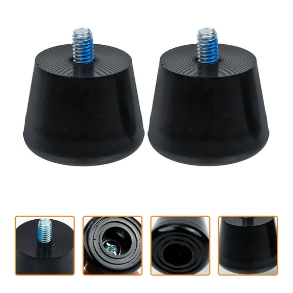 LEORX 1 Set of Replaceable Skate Stoppers Rubber Toe Stops for Skaters Outdoor Activities