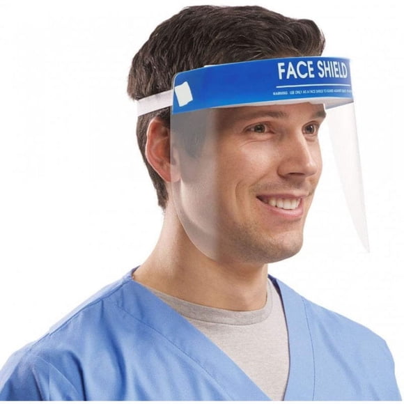 Protection des Yeux Double Face Transparente Anti-Buée Anti-Éclaboussures Liquides Bouclier Facial Couleur Aléatoire