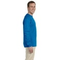 thumbnail image 3 of The Gildan Adult Ultra Cotton 6 oz Long Sleeve T-Shirt - SAPPHIRE - L, 3 of 4
