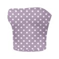 thumbnail image 2 of Tube Top for Women, Sleeveless Strapless Solid Color Polyester Top with Elastic Band, Regular Length, Casual Summer Wear, 2 of 5