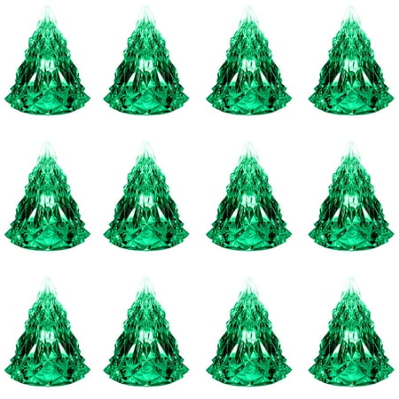 

Yajoied Christmas decoration diamond crystal atmosphere light led night light (green warm color