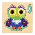 thumbnail image 1 of D Wooden Puzzle For Children With Owl Theme, Educational Toy For Fine Motor Skills Development And Learning Fun, 1 of 8