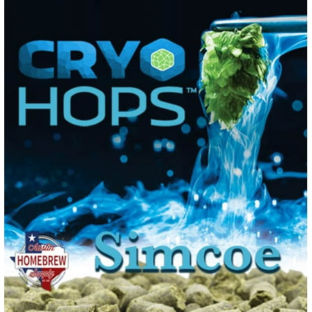 Simcoe LupuLN2 Cry Hops - 1 Oz. Beer Brewing Hop Pellets - 12 Pack