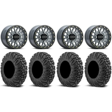 Raceline Podium Bdlk 14 Gy Wheels 28 MotoVator Tires Polaris RZR XP 1000 / PRO XP / Ranger XP 900/1000 Raceline Podium Bdlk 14 Gy Wheels 28 MotoVator Tires Polaris RZR XP 1000 / PRO XP / Ranger XP 900/1000