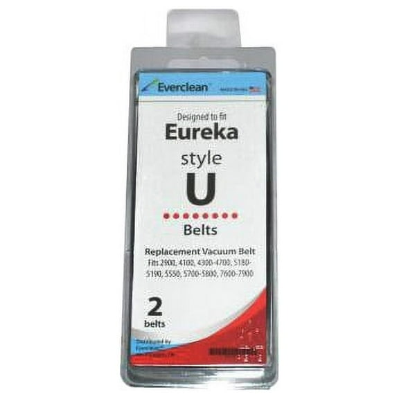 Eureka 20-3108-01, Everclean Type U, Victory Upright Vacuum Belts
