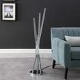 thumbnail image 5 of 48.75" In Carina Modern 5 Acrylic Upright Legs Stix Led Silver Metal Floor Lamp, 5 of 6
