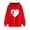 A Red, variant on Comfy Hoodies Fall Outfits Fashion Pullover Sweaters Casual Winter Clothes Women's Print Winter Hoodie Pullover Long Sleeved Comfortable Sweatshirt Green L