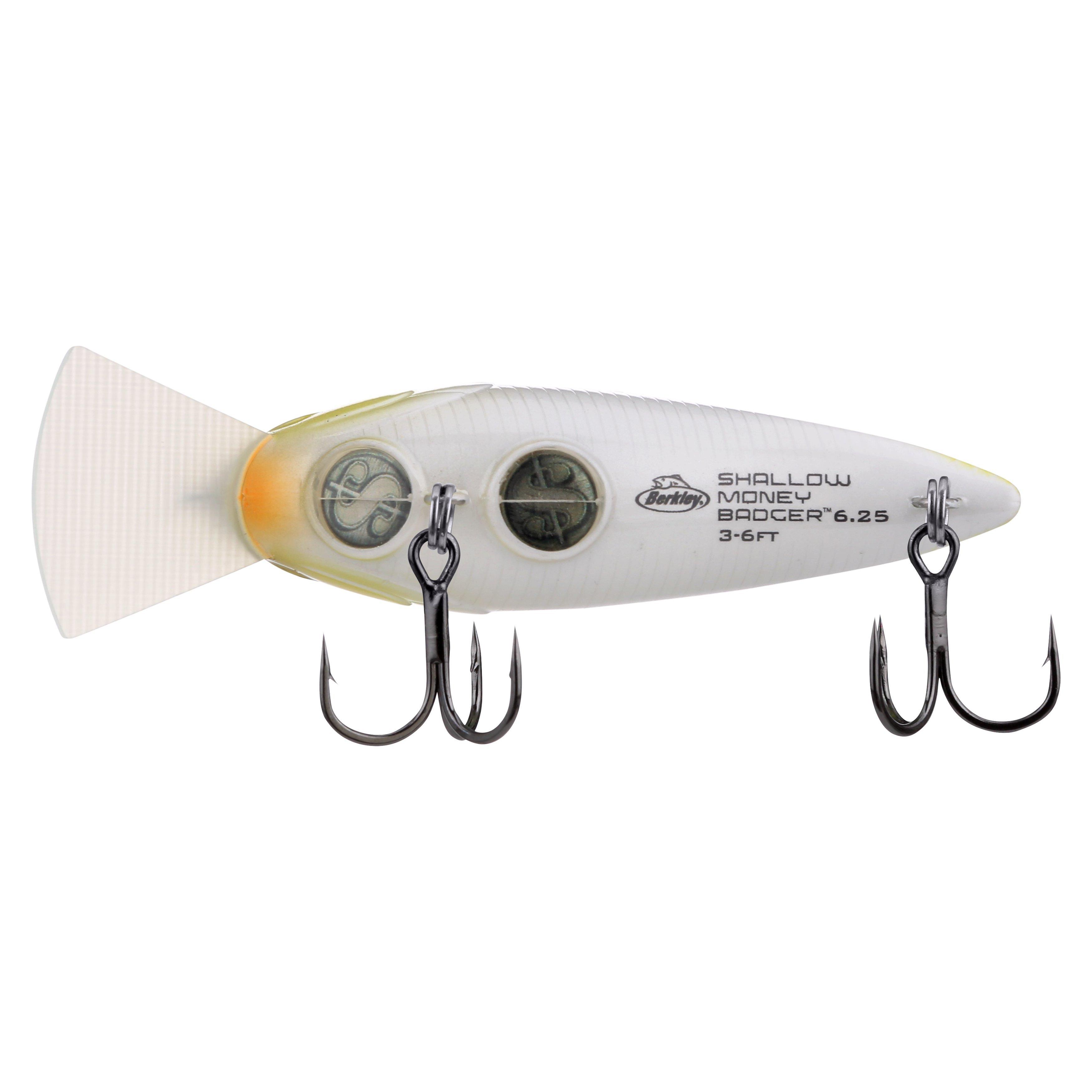 Berkley Shallow Money Badger Fishing Crankbait, 2.6 in, Hybrid Baitfish-Crayfish