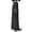 Black, variant on ZHOGXU Classic Back Frayed Hem Pocket Wide Leg Denim Kids Pants For Girls Outdoor Activities