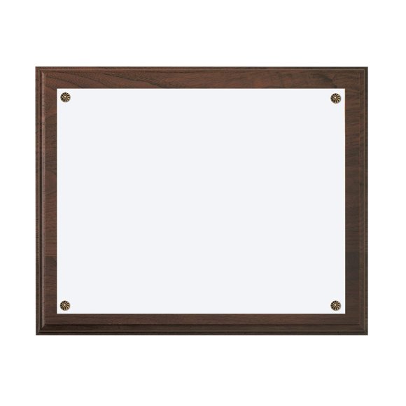 PaperDirect Nautral North American Walnut Finish Wood Slide-in Certificate Wall Plaque, Recognition Award For School, Work, Appreciation Awards