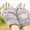 Grey, variant on Cat Claw Gloves Plush Half Finger Bear Paw Fingerless Gloves Cute Women Thick Velvet Halter Gloves Cartoon Warm Gloves