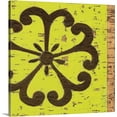 thumbnail image 1 of Great BIG Canvas | "Key Lime Rosette III" Canvas Wall Art - 24x24, 1 of 2