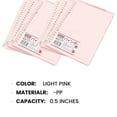 thumbnail image 6 of Kokuyo Smart Ring binder, Up to 25 Sheets, B5, Light Pink (ル-SP700LP), 6 of 6