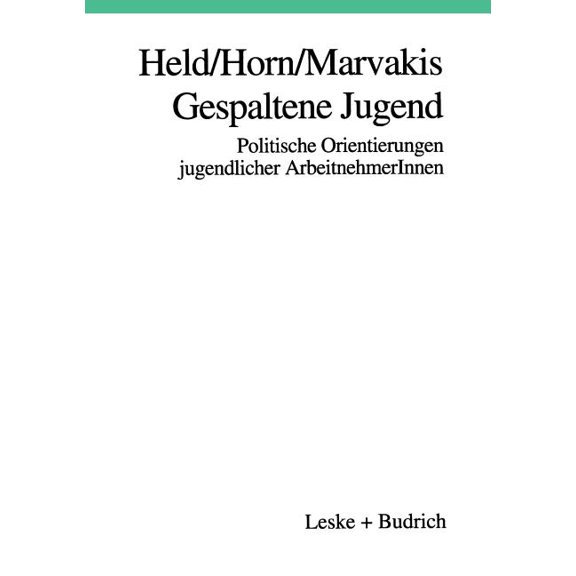 Gespaltenglishe Jugenglishd, (Paperback)