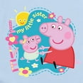 thumbnail image 2 of CafePress - Peppa Pig: My Little Sister - Baby Light Bodysuit, Size Newborn - 24 Months, 2 of 4