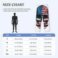 thumbnail image 4 of Sikiie American Flag Skull Pajama Pants Men, PJ Bottoms, Sleep & Lounge Pants-Medium, 4 of 6