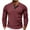 Wine, variant on Oalirro Men's Henley Shirts Casual Basic Long Sleeve T-Shirt Classic Button Round Neck Lightweight Tops