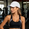 thumbnail image 5 of IUYRTFE Women's Quick Dry Ponytail Baseball Cap Breathable Perforated Mesh Summer Sports Running Hat, 5 of 9