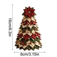 thumbnail image 4 of DIY Quilted Christmas Tree Kit - 3D Fabric Patchwork Christmas Tree Craft Set, Handmade Tabletop Holiday Decoration, Christmas Holiday Creative DIY Gift for Adults Beginners and Craft Lovers, 4 of 7