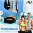 thumbnail image 6 of Lsupdaol 4 Pcs Sweat Headbands for Women Men Cooling Headbands Sweat Absorbing Athletic Wrap Moisture Wicking Sports Hair Bands for Workout, Jogging, Yoga, Cycling, 6 of 14