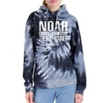 thumbnail image 2 of Wild Bobby Noah Was A Conspiracy Theorist Inspirational/Christian Unisex Graphic Hoodie Sweatshirt, Spiral Black, XX-Large, 2 of 5