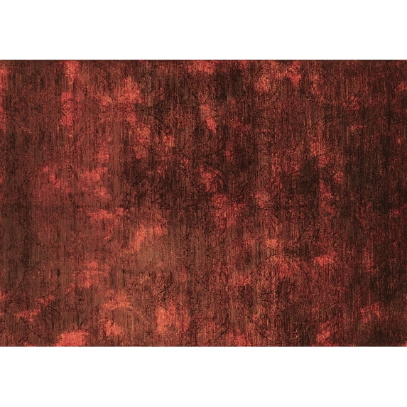Ahgly Company Indoor Rectangle Oriental Brown Industrial Area Rugs, 2' x 4'