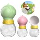 thumbnail image 3 of Botella de agua portátil con forma de astronauta para perro, cuenco para viajes al aire libre, senderismo, beber, alimentador para cachorro y gato, 380ml, 3 of 4
