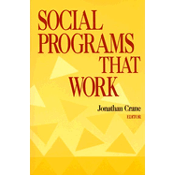 Pre-Owned Social Programs that Work (Paperback)