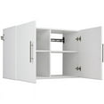thumbnail image 2 of Prepac's HangUps Upper Storage Cabinet - Elegant and Spacious Wall Cabinets to Maximize Your Storage, 36" Size, Classic White Finish, 2 of 19