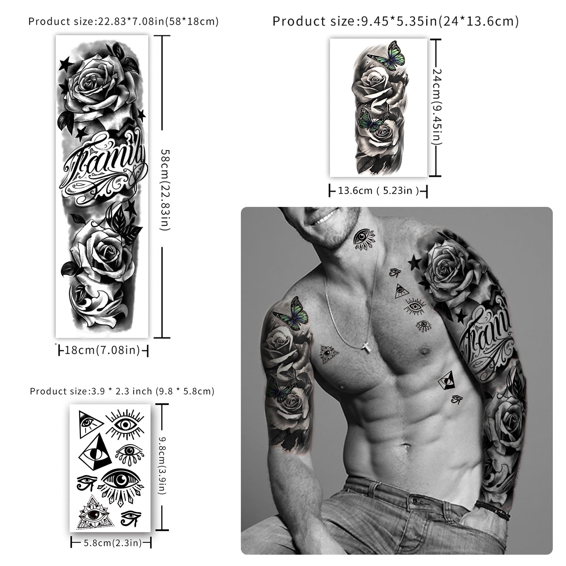 Promotions Direct Inc 15 x 2 Custom Tattoos