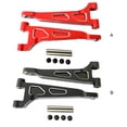 thumbnail image 4 of Vogacara Brazos superiores traseros de aluminio para 1/14 MJX Hyper Go 14210 14209 brazos superiores traseros de aluminio de alta resistencia Kits de construcción modelo Negro, 4 of 6