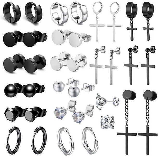 Boy earrings shop walmart