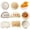 C Set - 3Pcs, variant on Holiday Mini Hand Pie Molds Set, Food-Grade ABS Non-Stick Mini Pie Maker, 3 Shape Festive Baking Mold for Party Potluck Desserts (C Set - 3Pcs)